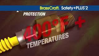 BrassCraft® Safety+Plus2 Gas Connector with Thermal Excess Flow Valve