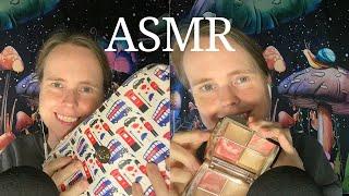 ASMR Wat Zit Er In Mijn Make-up Tas What's In My Makeup Bag (ASMR Nederlands)