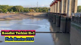 KONDISI TERKINI PLADU SUNGAI BRANTAS 2024 LANGSUNG DARI BENDUNGAN SERUT