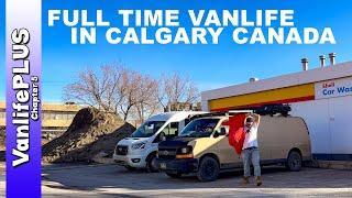 They Wouldn't Replace it. Hunting down new spots - Van Life Calgary