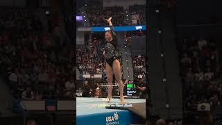 Jade Carey performance on floor