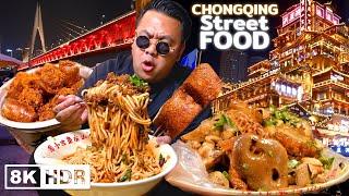 China BEST Street Food in Chongqing  24Hrs.