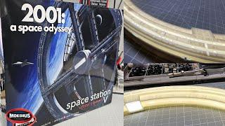 Building the Mobius Models 2001 Space Station V 1:2600 Scale - Part 1 - Creating the Outer Ring