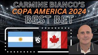 Argentina vs Canada Picks, Predictions and Odds | 2024 Copa America Best Bets 7/9/24