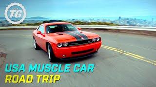 USA Muscle-Car Roadtrip Teil 1: Dragsterrennen in Reno - Top Gear - BBC