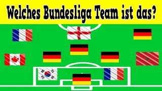Bundesliga Teams an den Nationalitäten der Spieler erraten! Saison 2023/24 - Fußball Quiz
