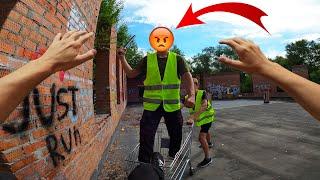 PARKOUR vs SECURITY POLICE | Real Epic Escape Parkour POV