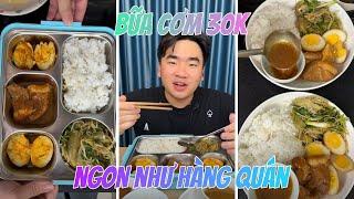 FULL || LÀM BỮA CƠM 30K ĐẦY ĐỦ RAU TRỨNG THỊT