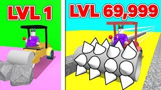 Used level 69,999 Stone Crusher on Stone Miner Simulator 2 (Roblox)