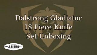 Dalstrong Gladiator 18 Piece Knife Set Unboxing