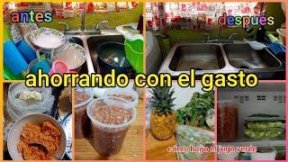 AHORRANDO CON EL GASTO/ COMO HAGO EL JUGO VERDE