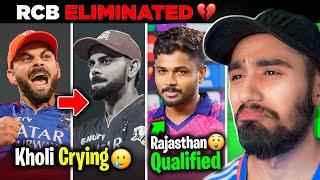 Ee JANAM CUP REHNDE.. RCB eliminated  | Virat Kohli crying  | RCB vs RR