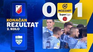 Mozzart Bet Super liga 2024/25 - 2.Kolo: VOJVODINA – NOVI PAZAR 0:1 (0:1)