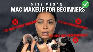 MAC MAKEUP  FOR BEGINNERS | FULL FACE TUTORIAL