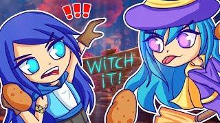 THROWING POTATOES AT MY FOES in Hide and Seek! (Witch It Funny Moments)