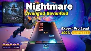 Fortnite Festival - "Nightmare" by Avenged Sevenfold Expert Pro Lead 100% FC