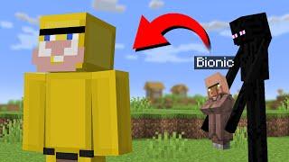 Secretly Hiding as Mobs in Minecraft