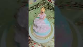 Doll cake||Home Made cake and sweets|| #cake #birtdaycake #cakerecipe #weddingcake