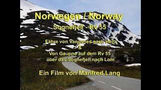 Sognefjell – Rv 55 – Norwegen – Durch die Windschutzscheibe betrachtet!