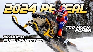 LOUD RACE SLED TESTING // SNOCROSS // PFLIPSEN RACING // VLOG 2024 Ep.2