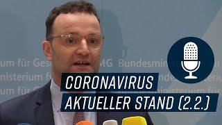 Spahn zum Coronavirus (2.2.)