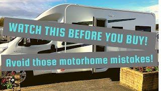 Motorhome. Buying a first motorhome? A few pointers if you're about to buy a #motorhome #vanlife