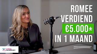 Romee Verdiend haar Maandsalaris (€5.000+) Online na BURN-OUT