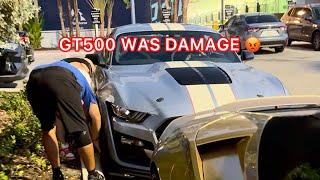 GT500 Got damage by valet parking