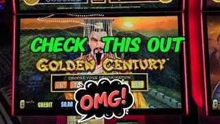 (CHECK THIS OUT) GOLDEN CENTURY SLOT MACHINE! #slots #casino #slotmachine #jackpot