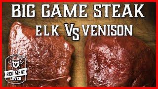 I cooked ELK steak vs. VENISON steak Filet Mignon | Red Meat Lover