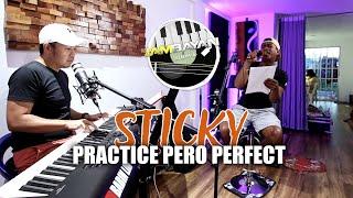 STICKY PRACTICE PERO PERFECT | Parang Michael Pangilinan naman ngayon  | Babin Lim