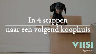 In 4 stappen naar een volgend koophuis | Viisi Hypotheek Tip