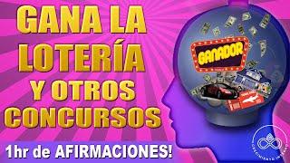 AFIRMACIONES PODEROSAS para GANAR la LOTERÍA y otros sorteos! | Subliminal dirigido al subconsciente