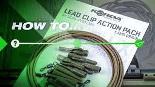 How To Set Up a BASIX Lead Clip Action Pack | Korda BASIX