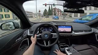 2023 BMW iX1 xDrive30 Test Drive POV | Ambience Binaural Sound