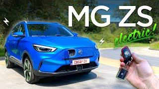 NEW MG ZS EV (156 hp) - POV drive & walkaround