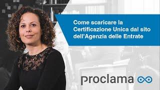 Come SCARICARE la Certificazione Unica 2024 dal sito dell'Agenzia delle Entrate