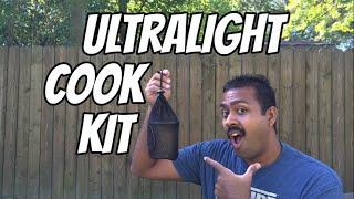 Ultralight backpacking cook kit: backpacking gear