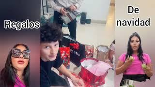 nataly Rodrigues y Don pedro rivera regalos de navidad