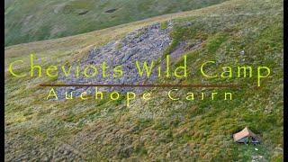 Cheviots Wild Camp at Auchope Cairn