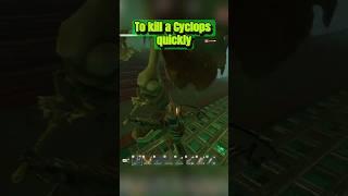 The Easy Way To Kill A Cyclops Boss #enshroudedtipsandtricks #enshrouded