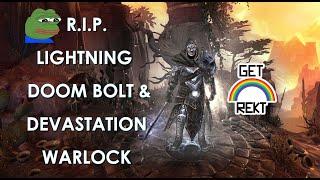 [HC] Grim Dawn Build Guide - lightning Doom Bolt & Devastation Warlock