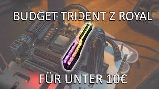 How to: Trident Z RGB auf Trident Z Royal Optik umbauen!