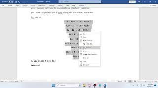 How to copy paste math equations in chatgpt to word and still keep it's layout (rill no fek tutoril)