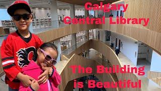 Calgary Central Library tour 2022