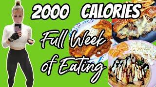 FULL WEEK OF EATING 2000 CALORIES | HIGH PROTEIN DIET | NICOLE BURGESS ANABOLIC VLOG