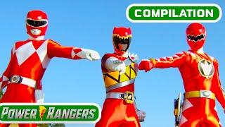 ALL Rangers Team Ups | Power Rangers Dino Charge, Beast Morphers, Super Ninja Steel | Crossovers