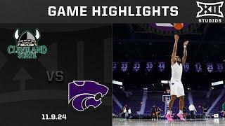 Cleveland State vs. Kansas State Game Highlights | 2024-25 Big 12 Men's Basketball