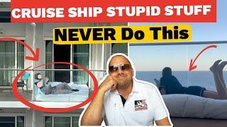 3 Things You Should Never Do On A Cruise Ship!