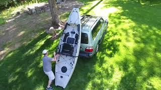 "EZ Rec Rack - Loading the Hobie ProAngler the EZ way!"